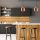 Industrial Wall Lamp, Black & Vintage, 17 x 25 cm, Height 36 cm | Metal Body, E27 Socket Max 40W | Stylish Lighting for Modern Spaces