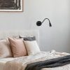 Industrial Wall Lamp, Black & Vintage, 17 x 25 cm, Height 36 cm | Metal Body, E27 Socket Max 40W | Stylish Lighting for Modern Spaces