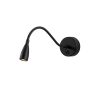 Industrial Wall Lamp, Black & Vintage, 17 x 25 cm, Height 36 cm | Metal Body, E27 Socket Max 40W | Stylish Lighting for Modern Spaces