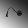Industrial Wall Lamp, Black & Vintage, 17 x 25 cm, Height 36 cm | Metal Body, E27 Socket Max 40W | Stylish Lighting for Modern Spaces
