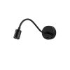 Industrial Wall Lamp, Black & Vintage, 17 x 25 cm, Height 36 cm | Metal Body, E27 Socket Max 40W | Stylish Lighting for Modern Spaces