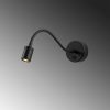 Industrial Wall Lamp, Black & Vintage, 17 x 25 cm, Height 36 cm | Metal Body, E27 Socket Max 40W | Stylish Lighting for Modern Spaces