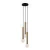 Industrial Wall Lamp, Black & Vintage, 17 x 25 cm, Height 36 cm | Metal Body, E27 Socket Max 40W | Stylish Lighting for Modern Spaces