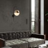 Industrial Wall Lamp, Black & Vintage, 17 x 25 cm, Height 36 cm | Metal Body, E27 Socket Max 40W | Stylish Lighting for Modern Spaces