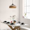 Industrial Wall Lamp, Black & Vintage, 17 x 25 cm, Height 36 cm | Metal Body, E27 Socket Max 40W | Stylish Lighting for Modern Spaces