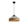 Industrial Wall Lamp, Black & Vintage, 17 x 25 cm, Height 36 cm | Metal Body, E27 Socket Max 40W | Stylish Lighting for Modern Spaces