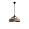 Industrial Wall Lamp, Black & Vintage, 17 x 25 cm, Height 36 cm | Metal Body, E27 Socket Max 40W | Stylish Lighting for Modern Spaces