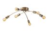 Industrial Wall Lamp, Black & Vintage, 17 x 25 cm, Height 36 cm | Metal Body, E27 Socket Max 40W | Stylish Lighting for Modern Spaces