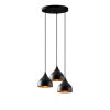 Industrial Wall Lamp, Black & Vintage, 17 x 25 cm, Height 36 cm | Metal Body, E27 Socket Max 40W | Stylish Lighting for Modern Spaces