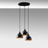 Industrial Wall Lamp, Black & Vintage, 17 x 25 cm, Height 36 cm | Metal Body, E27 Socket Max 40W | Stylish Lighting for Modern Spaces
