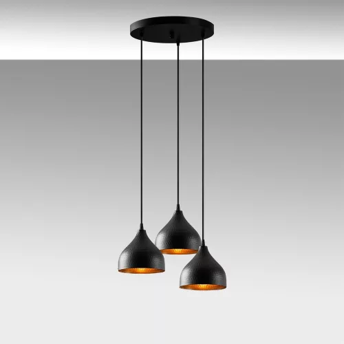 Opviq, 584TTM1375, Industrial wall lamp, black and vintage, 17 x 25 cm, height 36 cm | Metal housing, E27 Socket Max 40W | Stylish lighting for modern spaces