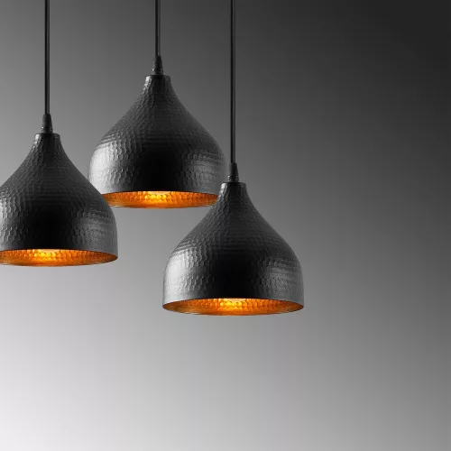 Opviq, 584TTM1375, Industrial wall lamp, black and vintage, 17 x 25 cm, height 36 cm | Metal housing, E27 Socket Max 40W | Stylish lighting for modern spaces