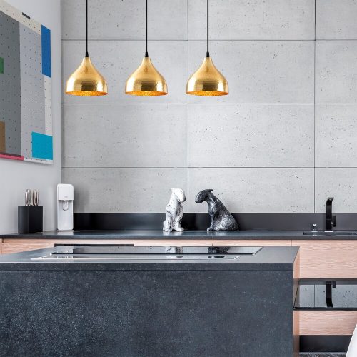 Industrial Wall Lamp, Black & Vintage, 17 x 25 cm, Height 36 cm | Metal Body, E27 Socket Max 40W | Stylish Lighting for Modern Spaces