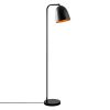 Industrial Wall Lamp, Black & Vintage, 17 x 25 cm, Height 36 cm | Metal Body, E27 Socket Max 40W | Stylish Lighting for Modern Spaces