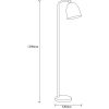 Industrial Wall Lamp, Black & Vintage, 17 x 25 cm, Height 36 cm | Metal Body, E27 Socket Max 40W | Stylish Lighting for Modern Spaces