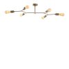 Industrial Wall Lamp, Black & Vintage, 17 x 25 cm, Height 36 cm | Metal Body, E27 Socket Max 40W | Stylish Lighting for Modern Spaces