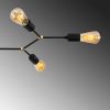 Industrial Wall Lamp, Black & Vintage, 17 x 25 cm, Height 36 cm | Metal Body, E27 Socket Max 40W | Stylish Lighting for Modern Spaces