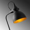 Industrial Wall Lamp, Black & Vintage, 17 x 25 cm, Height 36 cm | Metal Body, E27 Socket Max 40W | Stylish Lighting for Modern Spaces
