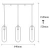 Industrial Wall Lamp, Black & Vintage, 17 x 25 cm, Height 36 cm | Metal Body, E27 Socket Max 40W | Stylish Lighting for Modern Spaces