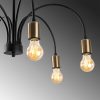 Industrial Wall Lamp, Black & Vintage, 17 x 25 cm, Height 36 cm | Metal Body, E27 Socket Max 40W | Stylish Lighting for Modern Spaces