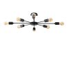 Industrial Wall Lamp, Black & Vintage, 17 x 25 cm, Height 36 cm | Metal Body, E27 Socket Max 40W | Stylish Lighting for Modern Spaces