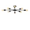Industrial Wall Lamp, Black & Vintage, 17 x 25 cm, Height 36 cm | Metal Body, E27 Socket Max 40W | Stylish Lighting for Modern Spaces