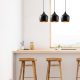 Industrial Wall Lamp, Black & Vintage, 17 x 25 cm, Height 36 cm | Metal Body, E27 Socket Max 40W | Stylish Lighting for Modern Spaces