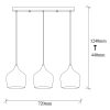 Industrial Wall Lamp, Black & Vintage, 17 x 25 cm, Height 36 cm | Metal Body, E27 Socket Max 40W | Stylish Lighting for Modern Spaces