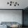 Industrial Wall Lamp, Black & Vintage, 17 x 25 cm, Height 36 cm | Metal Body, E27 Socket Max 40W | Stylish Lighting for Modern Spaces