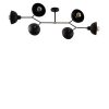 Industrial Wall Lamp, Black & Vintage, 17 x 25 cm, Height 36 cm | Metal Body, E27 Socket Max 40W | Stylish Lighting for Modern Spaces