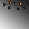 Industrial Wall Lamp, Black & Vintage, 17 x 25 cm, Height 36 cm | Metal Body, E27 Socket Max 40W | Stylish Lighting for Modern Spaces