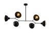 Industrial Wall Lamp, Black & Vintage, 17 x 25 cm, Height 36 cm | Metal Body, E27 Socket Max 40W | Stylish Lighting for Modern Spaces
