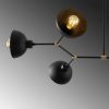 Industrial Wall Lamp, Black & Vintage, 17 x 25 cm, Height 36 cm | Metal Body, E27 Socket Max 40W | Stylish Lighting for Modern Spaces