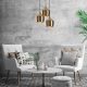 Industrial Wall Lamp, Black & Vintage, 17 x 25 cm, Height 36 cm | Metal Body, E27 Socket Max 40W | Stylish Lighting for Modern Spaces