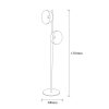 Industrial Wall Lamp, Black & Vintage, 17 x 25 cm, Height 36 cm | Metal Body, E27 Socket Max 40W | Stylish Lighting for Modern Spaces