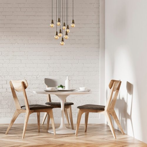 Industrial Wall Lamp, Black & Vintage, 17 x 25 cm, Height 36 cm | Metal Body, E27 Socket Max 40W | Stylish Lighting for Modern Spaces