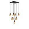 Industrial Wall Lamp, Black & Vintage, 17 x 25 cm, Height 36 cm | Metal Body, E27 Socket Max 40W | Stylish Lighting for Modern Spaces