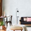 Industrial Wall Lamp, Black & Vintage, 17 x 25 cm, Height 36 cm | Metal Body, E27 Socket Max 40W | Stylish Lighting for Modern Spaces