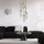 Industrial Wall Lamp, Black & Vintage, 17 x 25 cm, Height 36 cm | Metal Body, E27 Socket Max 40W | Stylish Lighting for Modern Spaces