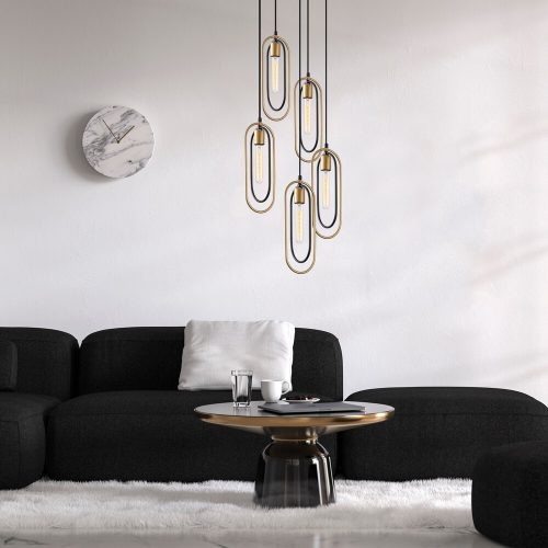 Industrial Wall Lamp, Black & Vintage, 17 x 25 cm, Height 36 cm | Metal Body, E27 Socket Max 40W | Stylish Lighting for Modern Spaces