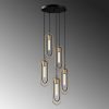 Industrial Wall Lamp, Black & Vintage, 17 x 25 cm, Height 36 cm | Metal Body, E27 Socket Max 40W | Stylish Lighting for Modern Spaces