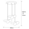 Industrial Wall Lamp, Black & Vintage, 17 x 25 cm, Height 36 cm | Metal Body, E27 Socket Max 40W | Stylish Lighting for Modern Spaces