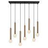 Industrial Wall Lamp, Black & Vintage, 17 x 25 cm, Height 36 cm | Metal Body, E27 Socket Max 40W | Stylish Lighting for Modern Spaces