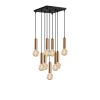 Industrial Wall Lamp, Black & Vintage, 17 x 25 cm, Height 36 cm | Metal Body, E27 Socket Max 40W | Stylish Lighting for Modern Spaces