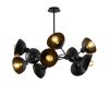 Industrial Wall Lamp, Black & Vintage, 17 x 25 cm, Height 36 cm | Metal Body, E27 Socket Max 40W | Stylish Lighting for Modern Spaces