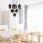 Industrial Wall Lamp, Black & Vintage, 17 x 25 cm, Height 36 cm | Metal Body, E27 Socket Max 40W | Stylish Lighting for Modern Spaces