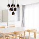 Industrial Wall Lamp, Black & Vintage, 17 x 25 cm, Height 36 cm | Metal Body, E27 Socket Max 40W | Stylish Lighting for Modern Spaces