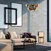 Industrial Wall Lamp, Black & Vintage, 17 x 25 cm, Height 36 cm | Metal Body, E27 Socket Max 40W | Stylish Lighting for Modern Spaces