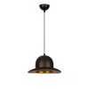 Modern Black Chandelier, 28 cm Diameter, 113 cm Height | Metal Body, E27 Socket, 40W Max | Stylish Industrial & Scandinavian Design for Home Decor