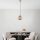 Elegant Gold Chandelier, Adjustable Height 39-119 cm, Metal Body, Ø25 cm, E27 Socket (Max 40W), Stylish Lighting for Modern Spaces, IP20 Rated